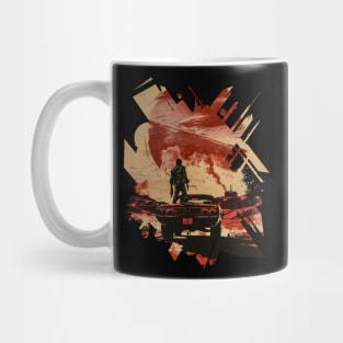 road warrior design Mug